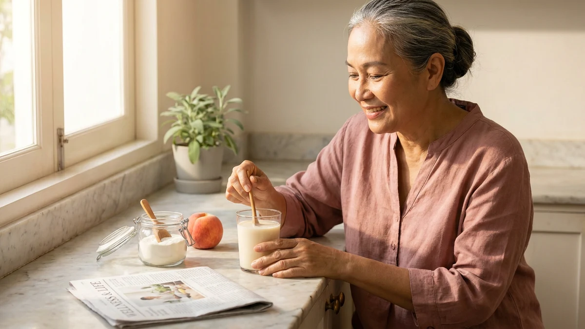 คอลลาเจนสำหรับผู้สูงอายุวัย 50+ — คู่มือเลือกและกินอย่างถูกวิธี